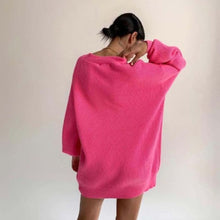 Load image into Gallery viewer, Alice Chunky Knit in Pink Dollhouse-Collection 
