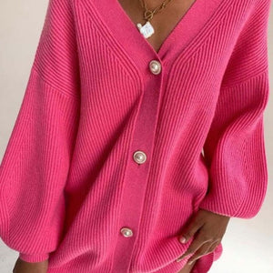 Alice Chunky Knit in Pink Dollhouse-Collection 