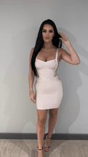 Load image into Gallery viewer, All About Me Bandage Dress Champagne -  Dollhouse-Collection
