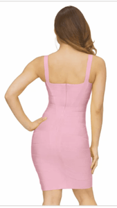 All About Me Bandage Dress Pink -  Dollhouse-Collection