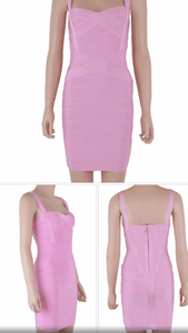 All About Me Bandage Dress Pink -  Dollhouse-Collection