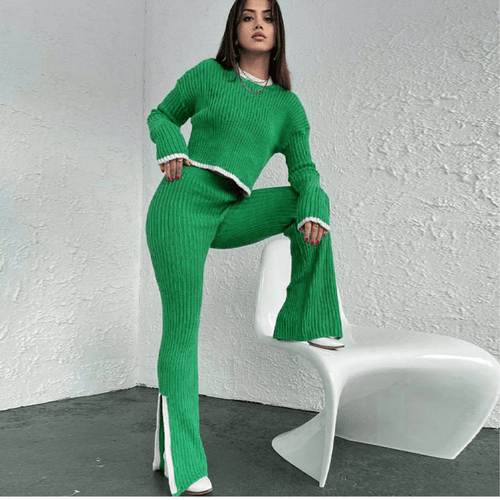 Elizabeth lounge set in green Dollhouse-Collection 