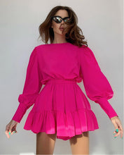 Load image into Gallery viewer, Evelyn Ruffle Dress in Pink Dollhouse-Collection 
