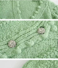 Load image into Gallery viewer, Evergreen Cardigan Dollhouse-Collection 
