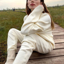 Load image into Gallery viewer, Georgia polo tracksuit in off white Dollhouse-Collection 
