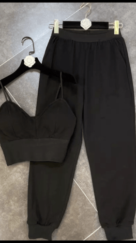 Ultimate Jogger Set Black Dollhouse-Collection 
