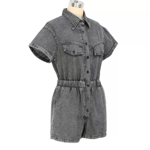 Load image into Gallery viewer, Zoe Denim Playsuit Dollhouse-Collection 
